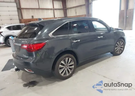 2015 Acura Mdx Technology Package z USA, uszkodzony, nr VIN 5FRYD4H41FB024712